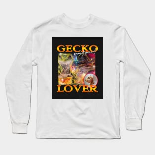 Gecko Lover Funny Lizard Long Sleeve T-Shirt